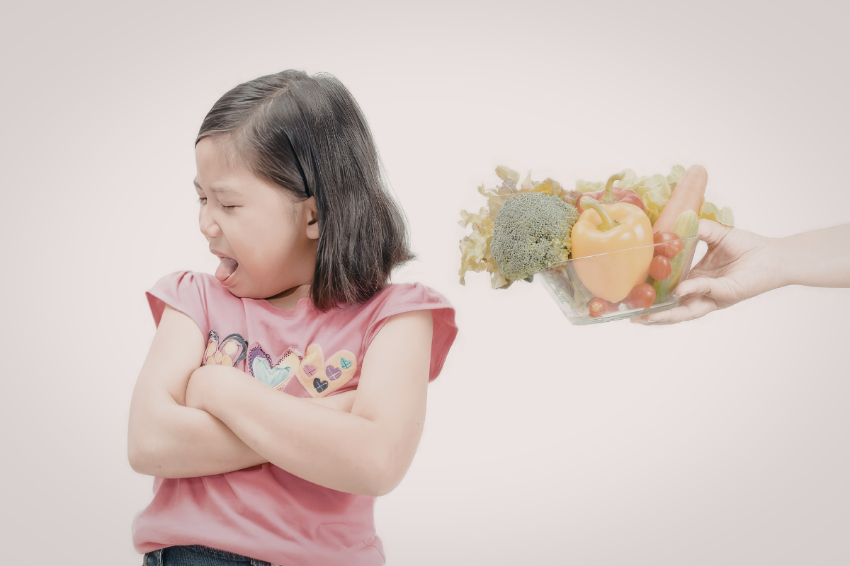 Stop forcing your child to eat vegetables